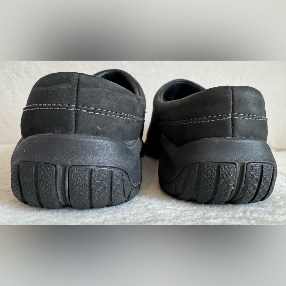 Merrell Encore Blip Shoes Women's Black Suede Slip On Mule Clogs Size 9.5 - Picture 5 of 9